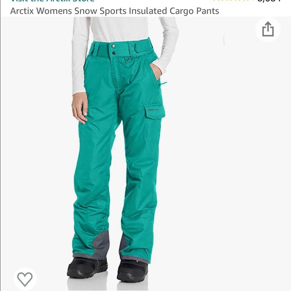 Arctix Womens Snow Sports Insulated Cargo Pants